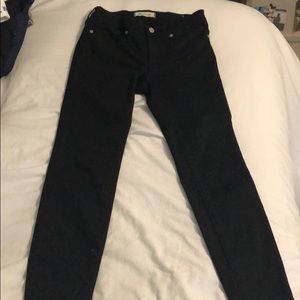 Madewell petite black jeans